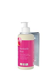 Sonett Uchwyt ścienny ze stali szlachetnej do dozownika 300 ml, 170 g