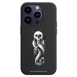 Personalaizer Dark Mark flexibele beschermhoes voor iPhone 15 Pro, zwart
