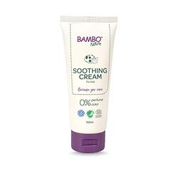 Bambo Nature Soothing Nappy Cream, Newborn Essentials, Eco-Labelled Nappy Cream, Soothes & Restores Irritated Skin, Eco Baby Soothing Cream, Baby Essentials For Newborn, Sustainable & Safe 100ml