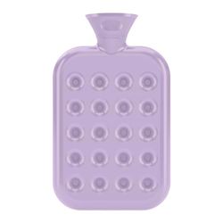 Fashy Honeycomb Hot Water Bottle, 1.2 L, Lilac