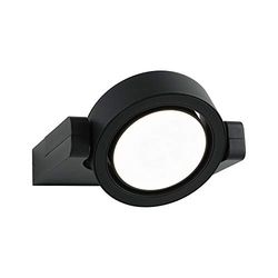 Paulmann 94406 luminaire d'extérieur LED applique d'ext. Swivea avec tête de luminaire à cardan pivotant à 360° IP44 incl. 1x8W lampe d'ext. 3000K