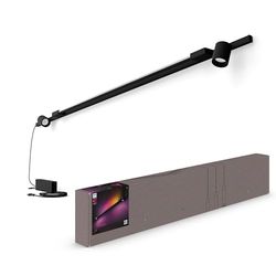 Philips Hue White and Color Ambiance, Perifo, Kit di Illuminazione a Binario da parete, Kit con 2 Faretti e 1 Barra Luminosa, 16.8 W, Nero
