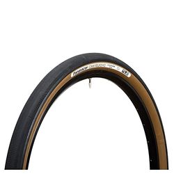 Panaracer Gravelking Slick TLC Folding Tyre Pneu, unissexo, preto/castanho, 27,5 x 1,75