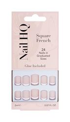 Nail HQ Square French Nails