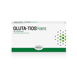 Omega Pharma - Gluta-Tios Forte, Integratore Alimentare Utile per Migliorare le Funzioni Depurative dell'Organismo - 30 Compresse Deglutibili