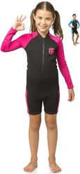 Cressi Little Shark Shorty Wetsuit Long Sleeves - Neoprene Wetsuit for kids