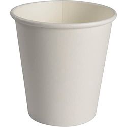 ABENA Gastro-Line Disposable Hot Cup for Coffee, Tea & Other Hot Beverages, 100% Compostable Design For Eco-Labelled Consumers, Keeping Your Coffee Warm On-The-Go - White 30cl