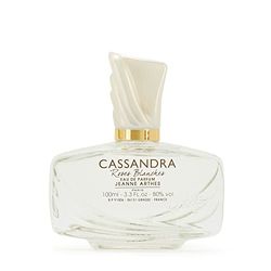JEANNE ARTHES - Parfum Femme Cassandra Roses Blanches - Eau de Parfum - Flacon Vaporisateur 100 ml - Fabriqué en France À Grasse