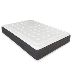 MATTFY - Matelas viscoélastique en Forme d'âme. Face Hiver-été. Haute résistance. Fabriqué en Espagne. (80 x 200)