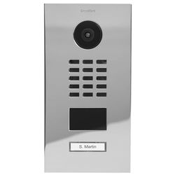 DoorBird D2101V-B-CR-V2-EP Videoportero, Cromado