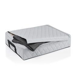 Reisenthel FV7060 STORAGEBOX LOW RHOMBUS LIGHT GREY Gym Bag Unisex Adult RHOMBUS LIGHT GREY Taille Unica