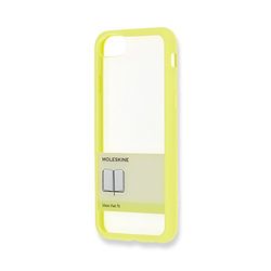 Moleskine Transparent Hard Case with Elastic - Hard Case for iPhone 6/6s/7/8 with XS Volant Journal for Notes - Transparent Case with Elastic Colour Hay Yellow