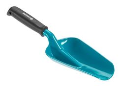 Grand transplantoir de Gardena : pelle universelle pour planter et replanter de grandes plantes, en acier de qualité, protégé contre la corrosion, largeur de travail 12 cm (8953-20)