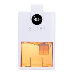 TCP Mini Dehumidifier for Home – Compact & Portable, 1L Water Tank, 24Hr Timer, Water Full Alarm, Digital Display, LED Lights, Removes Damp, Mould & Condensation