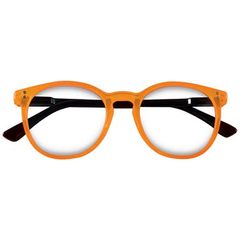 Prontoleggo - Gafas de lectura Prontoleggo Mod. Color naranja/multicolor – Dioptría +2,00 – 1 unidad