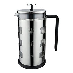 Café Olé FM-06C Amico 600 ml Cafetière French Press Coffee Maker, 5-Cup (2 Mug), Silver