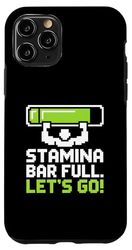 Stamina Bar Full Let’s Go Gamer Gym Fitness Case for iPhone 11 Pro