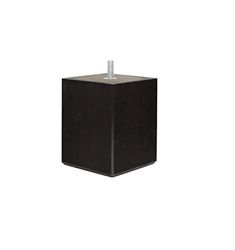 Gotowe nóżki am20170100 gra 4 nogi w łóżku odcień drewna wenge 10 x 8 x 8 cm