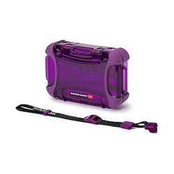 Nanuk 320-0013 Nano Series - Custodia rigida impermeabile per cellulari, fotocamere ed elettronica, colore: Viola