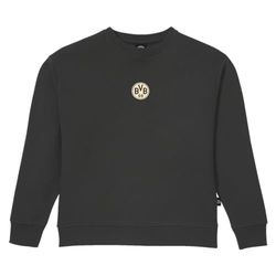 Borussia Dortmund dam BVB typ crewneck grå tröja, GRÅ, XL