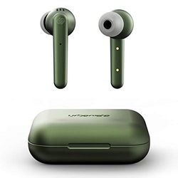 Urbanista Véritable écouteurs sans Fil Paris 20H d'écoute sans Fil, Bluetooth 5.0, Ecouteurs avec Réduction du Bruit, Commandes Tactiles + Micro Intégré, Compatible avec Android et iOS - Vert