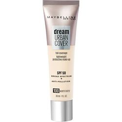 Maybelline Dream Urban Cover All-In-One Protective Makeup SPF 50 100 Warm Ivory