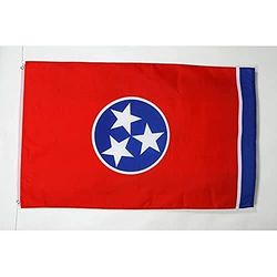 BANDIERA TENNESSEE 90x60cm - BANDIERA STATO AMERICANO – USA - STATI UNITI 60 x 90 cm - AZ FLAG