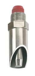 Nipplo in acciaio inox 3/4", con attacco da 1/2", perno da 12 mm