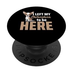 Perro Chihuahua PopSockets PopGrip Adhesivo