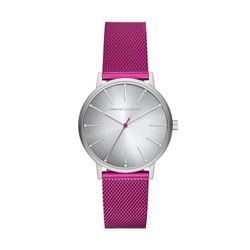 Armani Exchange Orologio Analogico al Quarzo da Donna con Cinturino in Acciaio Inossidabile AX5616