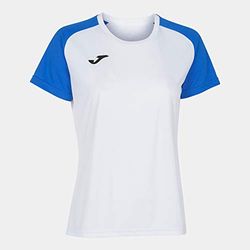 Joma T-Shirt à Manches Courtes Academy IV Bleu Marine Jaune Fluor, 901335.207.L
