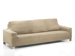 Martina Home Soffskydd Daytona, mycket elastisk, anpassningsbart 4 platser 4 beige platser