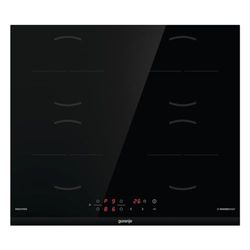 Gorenje GI6401BCE Plaque de Cuisson à Induction - 60 cm - TouchControl - PowerBoost - Timer - ChildLock - Indicateur de Chaleur Résiduelle - Noir