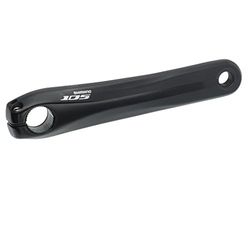 FC-5700-L vänster hand kran arm 172,5 mm, svart