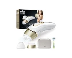 Braun Epilatore Luce Pulsata Silk·Expert PRO 5, Epilazione A Casa Tua, con Custodia, Rasoio Donna Venus, 2 Testine, PL5152