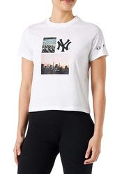 Champion Rochester 1919-Mlb Crewneck S-s T-Shirt, Biały (Ww006), Medium Kobiety, biały (Ww006), M