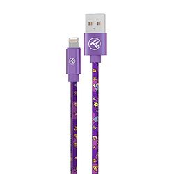 TELLUR Câble USB vers Lightning Graffiti, 3 A, 1 m (Malva)