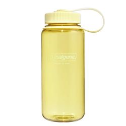 Nalgene Sustain Tritan BPA-fri vattenflaska tillverkad med material härledd av 50% plastavfall, 16 uns, bred mun, smör