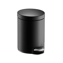 Helit h2403695 métal-tretabfallbehälter classic 20 l noir