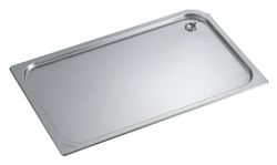 Bourgeat K099 gastronorm lock, 1/2, stänkskydd, rostfritt stål, 325 mm längd x 265 mm bredd
