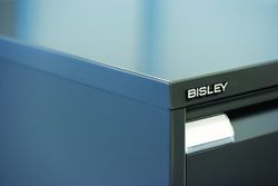 BISLEY Porte-étiquette avec étiquette pour Armoire à dossiers Suspendus Métal 800 Plastique 4 x 0,5 x 0,2 cm