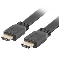 LANBERG CABLE HDMI MACHO/MACHO V2.0 4K PLANO 5M NEGRO