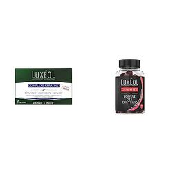 Luxéol - Complexe Kératine - Complément alimentaire - Résistance et Protection- Cheveux et ongles - 90 gélules - 41g Beige/jaune & Gummies Pousse Cheveux - Complément Alimentaire - 60 Gummies