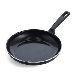 GreenPan Memphis, Poêle à Frire de 24 cm avec Revêtement Antiadhésif Sain en Céramique, sans PFAS, Compatible avec l'Induction, Résistante au Lave-vaisselle et au Four, Coloris Noir