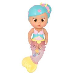 Bloopies Shimmer Mermaids Alice. Juguete de Agua, Sirena con Cola Transparente Llena de Amuletos Brillantes Que Lanza Chorritos de Agua, Juguete Regalo para Niños y Niñas a Partir de 18 Meses