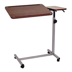 Antar AT51021 Overbed Tafel met Draaibaar Bovenkant 8 kg, Bruin