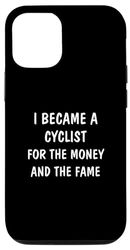 Custodia per iPhone 13 Pro Ciclista divertente, Ciclismo divertente