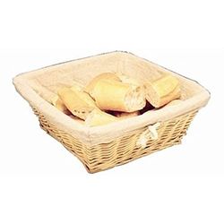 Stalwart U748 Wicker Basket, Square, 100 mm x 230 mm x 230 mm