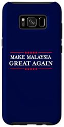 Carcasa para Galaxy S8+ Make Malaysia Great Again - Funny Malaysian Pride