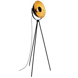 BRILONER - Candeeiro de pé de salão vintage, estilo industrial, máx. 60 W, E27, candeeiro de pé industrial, candeeiro de pé, candeeiro de pé para salão, candeeiro de pé retro, candeeiros de pé, 58 x